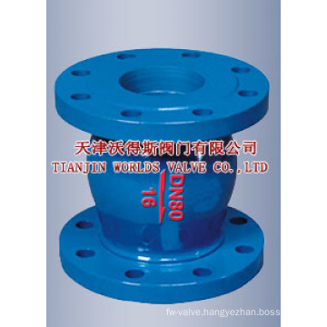 Nodular Cast Iron Flanged Nozzle Check Valve (WDS)